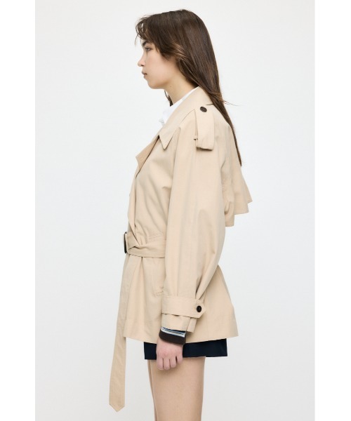 MOUSSY（マウジー） トレンチコート コート 卒業式 SHORT TRENCH