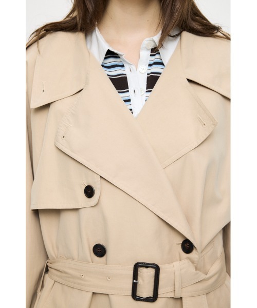 MOUSSY（マウジー） トレンチコート コート 卒業式 SHORT TRENCH