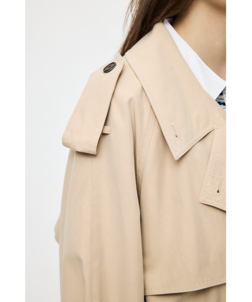 MOUSSY（マウジー） トレンチコート コート 卒業式 SHORT TRENCH