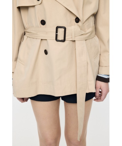 MOUSSY（マウジー） トレンチコート コート 卒業式 SHORT TRENCH