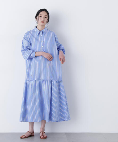 未使用！アメリヴィンテージ　シャツワンピース オーバーサイズ　エヌハリウッド N.Natural Beauty Basic（エヌ ナチュラルビューティーベーシック