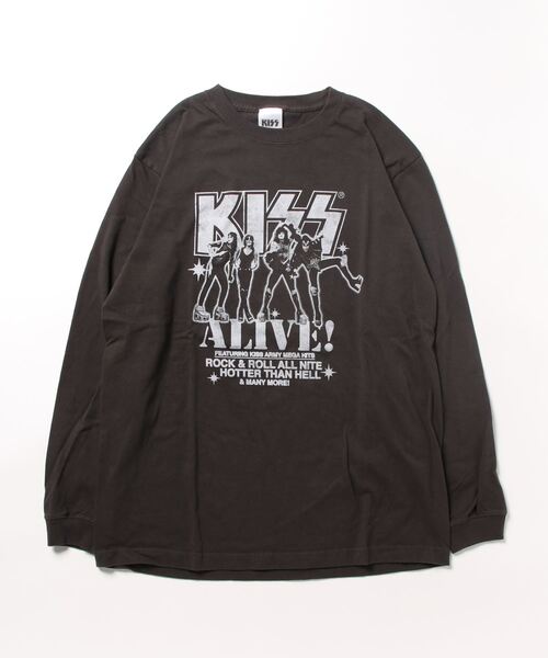 「CIAOPANIC」 長袖カットソー FREE チャコールグレー レディース_画像2