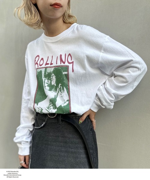 「CIAOPANIC」 長袖カットソー FREE チャコールグレー レディース_画像7