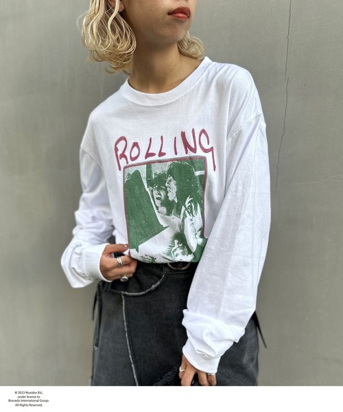 「CIAOPANIC」 長袖カットソー FREE チャコールグレー レディース_画像8