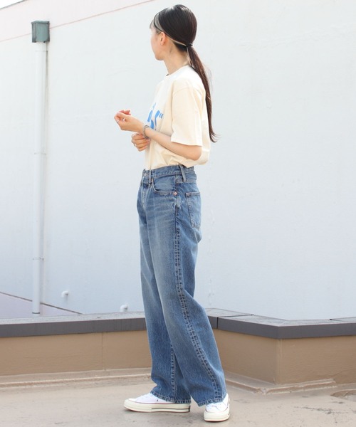 「THE SHINZONE」 デニムパンツ 32 ホワイト レディースの画像