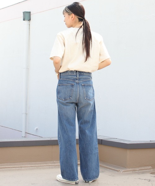 「THE SHINZONE」 デニムパンツ 32 ホワイト レディースの画像