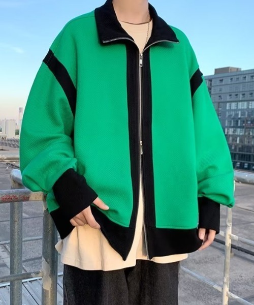 「MGV」 ブルゾン X-LARGE グリーン メンズ_画像5