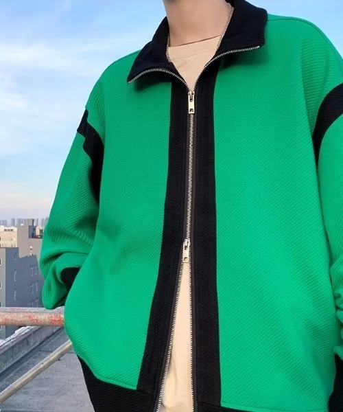「MGV」 ブルゾン X-LARGE グリーン メンズ_画像7