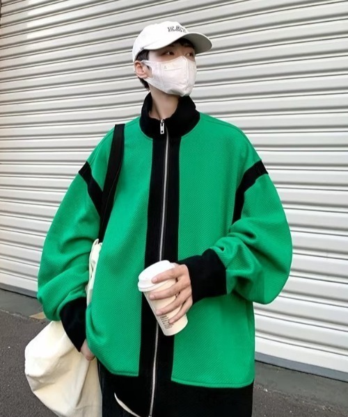 「MGV」 ブルゾン X-LARGE グリーン メンズ_画像9