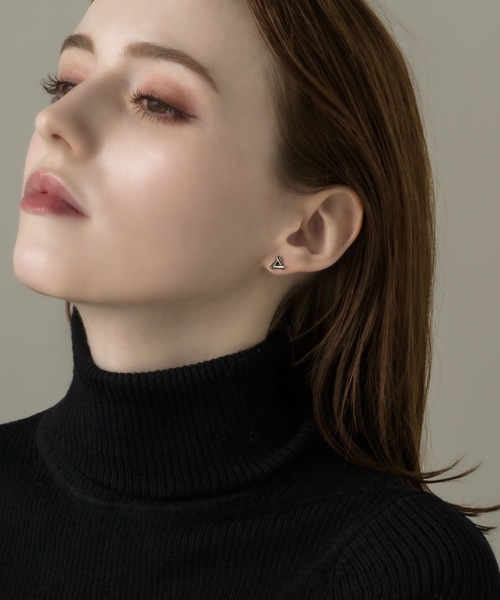 「muku」 ピアス（両耳用） FREE シルバー レディース_画像9