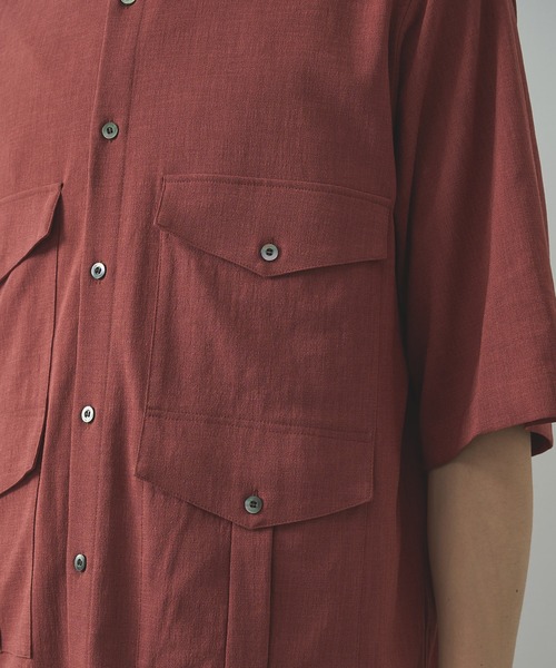 UJOH（ウジョー） シャツ 半袖 「UJOH HOMME/ウジョー」Multi Pocket