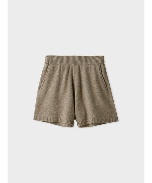 「MIESROHE」 ショートパンツ F モカ レディース_画像3