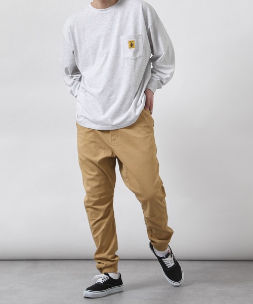 「ZIP FIVE」 デニムパンツ SMALL ベージュ メンズ_画像3
