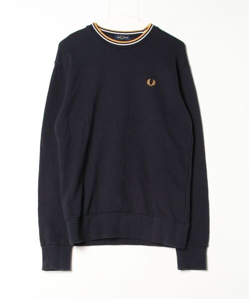 FRED PERRY（フレッドペリー） スウェットカットソー M ネイビー 