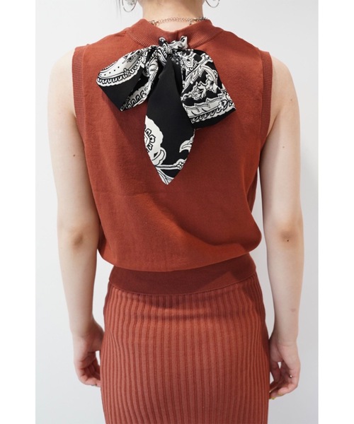 「CECIL McBEE」 ニットワンピース MEDIUM ブラック レディース_画像4