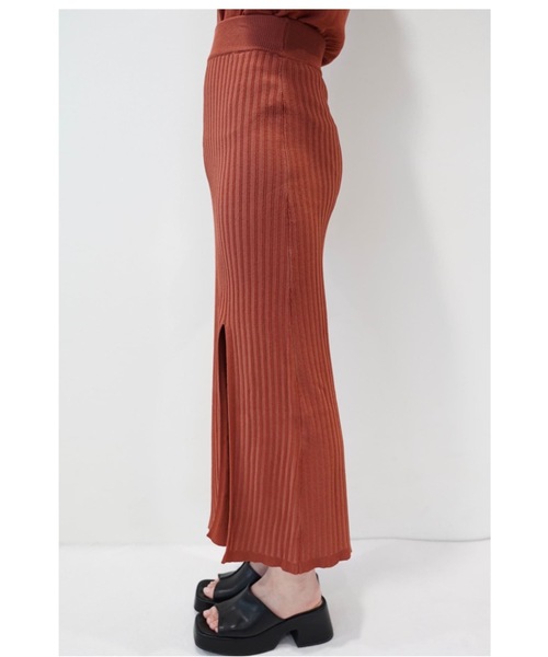 「CECIL McBEE」 ニットワンピース MEDIUM ブラック レディース_画像5