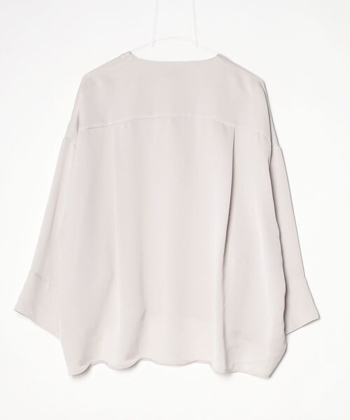 「ADORE」 長袖ブラウス 38 グレー レディース_画像2