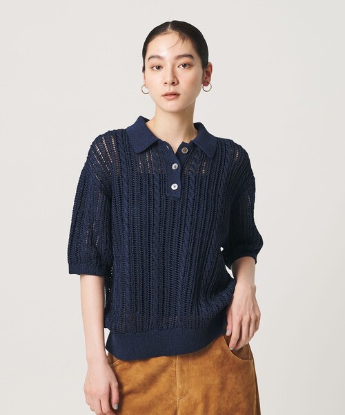 BEAUTY＆YOUTH UNITED ARROWS ニット セーター コットンメッシュ