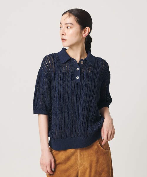 BEAUTY＆YOUTH UNITED ARROWS ニット セーター コットンメッシュ