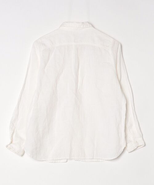 「nest Robe」 長袖シャツ - ホワイト レディース_画像2