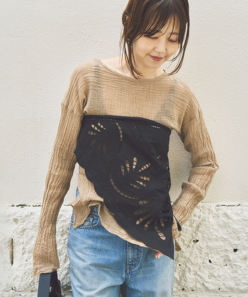 plage（プラージュ） ブラウス シャツ LES ATELIERS FRANCAIS DE