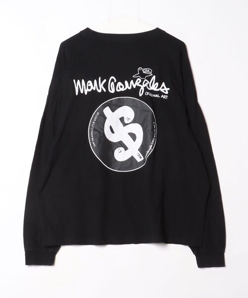 「Mark Gonzales」 長袖Tシャツ L ブラック系その他3 メンズ_画像2