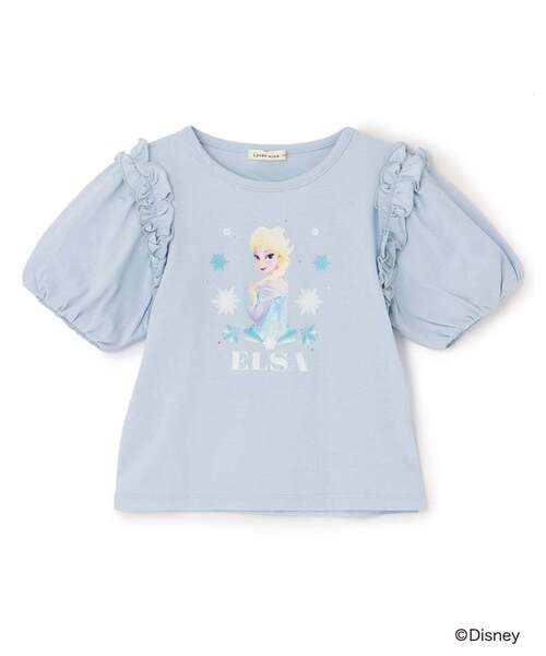 tシャツ 「アナと雪の女王」「綿100％」「シャーベット天竺」「UV