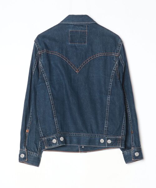 Yahoo!オークション - 「Levi's」 デニムジャケット S ネイビー レディ
