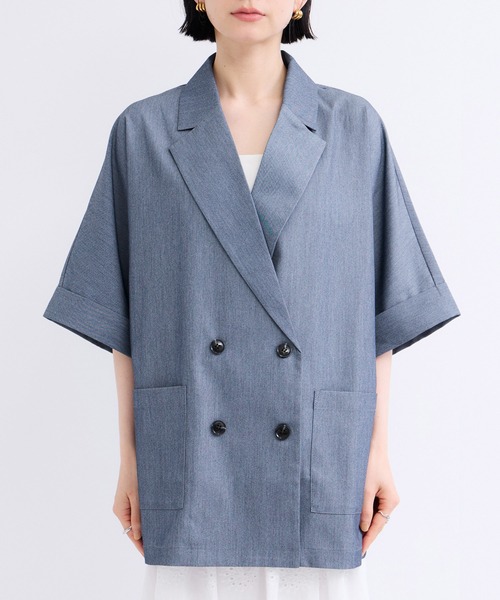 le cercle ADAM ET ROPE' ジャケット テーラードジャケット 半袖