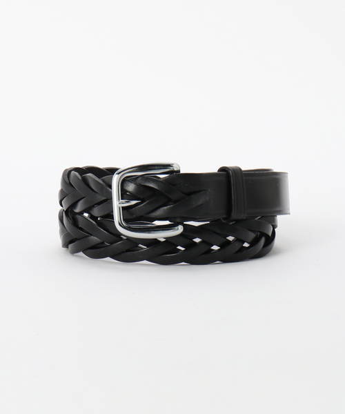 ベルト TORY LEATHER / トリーレザー 1/4 inch Long Tip Breided B メンズの画像