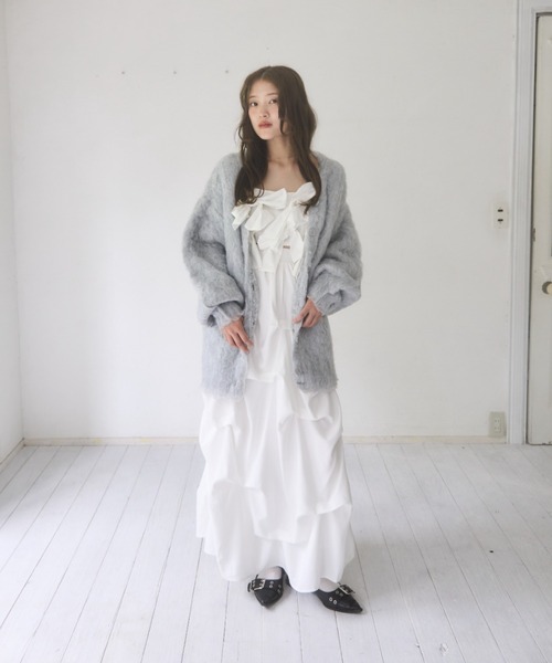 「mellowneon」 ロングスカート MEDIUM アイボリー レディース_画像7