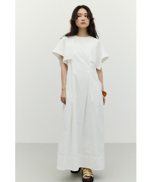 ま*ゆ様 完売 スタミキ パネルショルダータックワンピース STYLEMIXER STYLEMIXER（スタイルミキサー） ワンピース 夏 半袖 「美シルエット