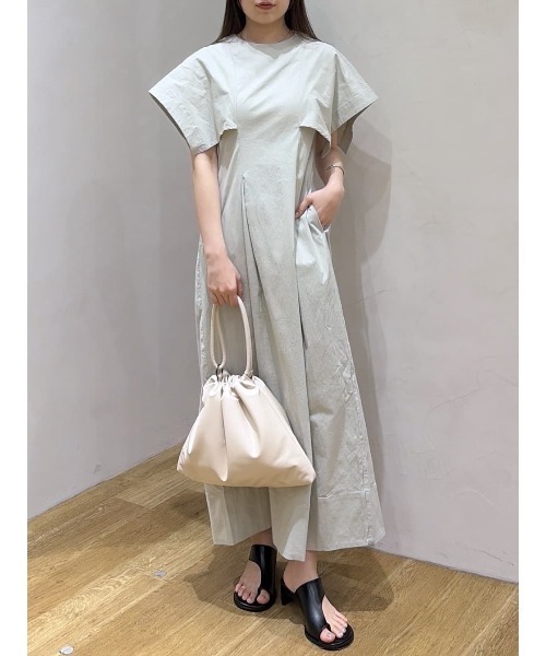 ま*ゆ様 完売 スタミキ パネルショルダータックワンピース STYLEMIXER