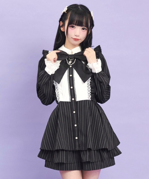 「Secret Honey」 セットアップ MEDIUM ブラック レディース_画像3