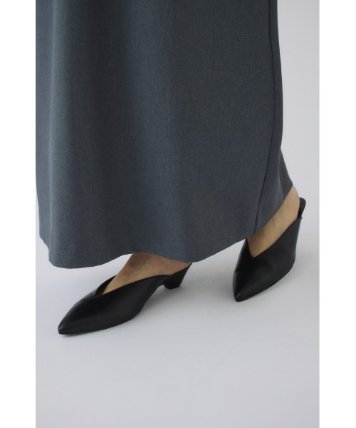 リムアーク ポインテッドミュール RIM.ARK シューズ ミュール Pointed toe mule(ポインテッド トゥ