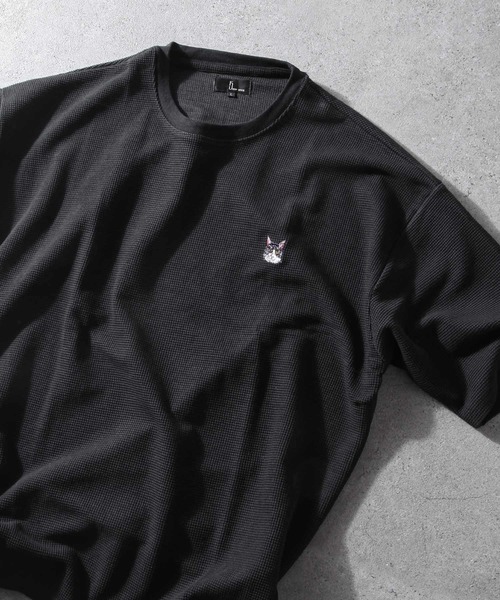 「ZIP FIVE」 半袖Tシャツ MEDIUM ブラック レディース_画像6
