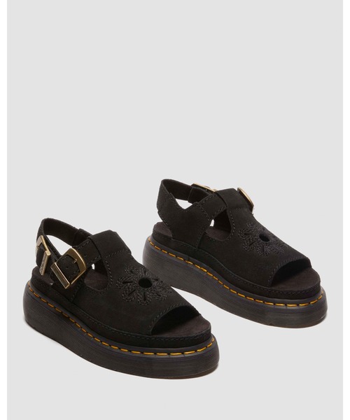 Dr. Martens スポーツサンダル ブラック Dr.Martens（ドクターマーチン） サンダル - ブラック メンズ