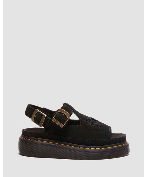 Dr. Martens サンダル ブラック　27cm Dr.Martens（ドクターマーチン） サンダル - ブラック メンズ