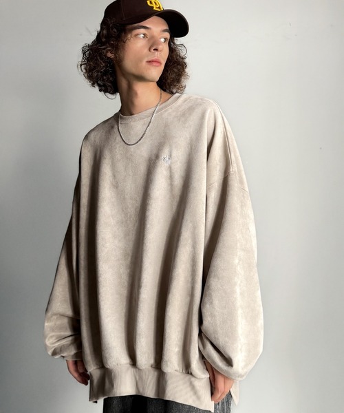 「Classical Origin」 長袖Tシャツ MEDIUM ベージュ メンズ_画像4