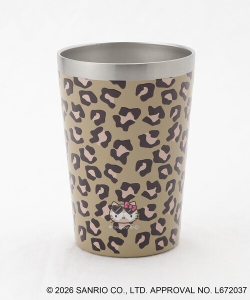 212 KITCHEN STORE 日焼けハローキティ ステンレスタンブラー LEOPARD