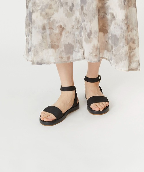 「Clarks」 フラットサンダル UK4.5 ブラック レディース_画像8