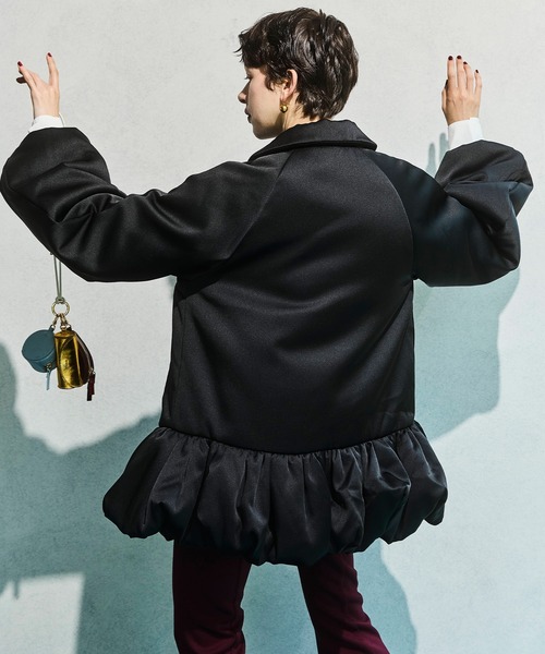 OMMO（オーエムエムオー） ブルゾン アウター BALLOON PEPLUM BZ 