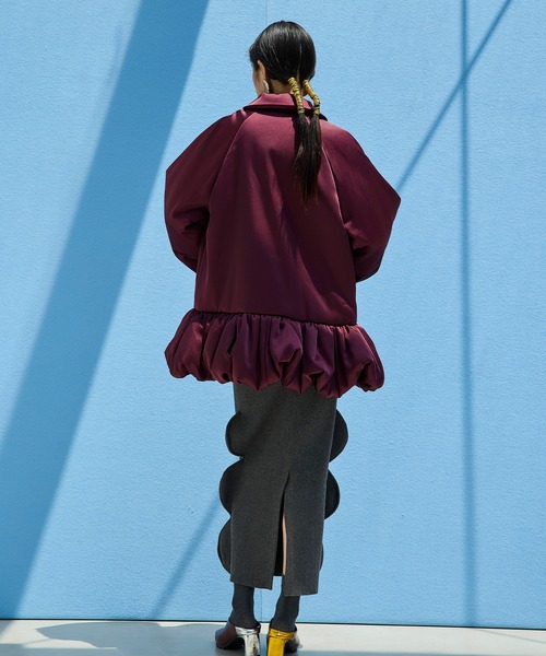 OMMO（オーエムエムオー） ブルゾン アウター BALLOON PEPLUM BZ