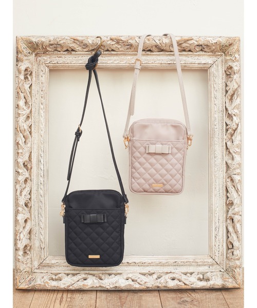「Maison de FLEUR」 ショルダーバッグ FREE ブラック レディース_画像2