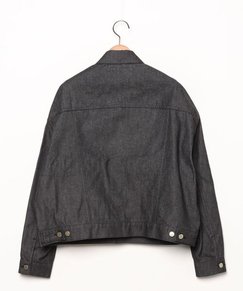 「JOHN LAWRENCE SULLIVAN」 デニムジャケット ONE SIZE グレー レディース_画像2