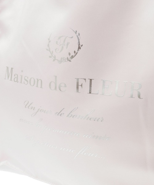 「Maison de FLEUR」 トートバッグ FREE ブラック レディース_画像2