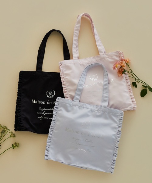 「Maison de FLEUR」 トートバッグ FREE ブラック レディース_画像7