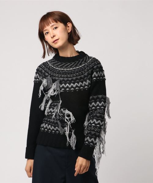 ニット Cashyage カシヤージュ 別注ノルディックニット Zozotown Paypayモール店 通販 Paypayモール