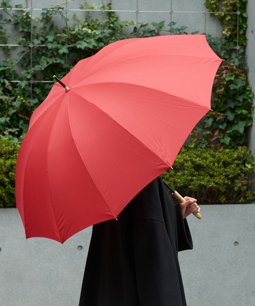 傘 「because」12フレーム長傘 晴雨兼用/U-DAY/D-602343/D-602125/D