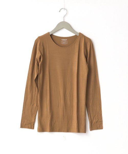 OMNES（ファッション） tシャツ もっちりシルクタッチクルー